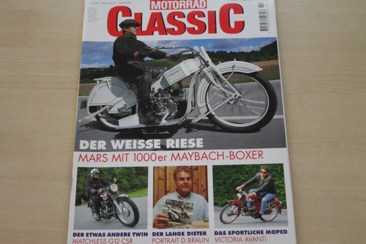 Deckblatt Motorrad Classic (02/2000)